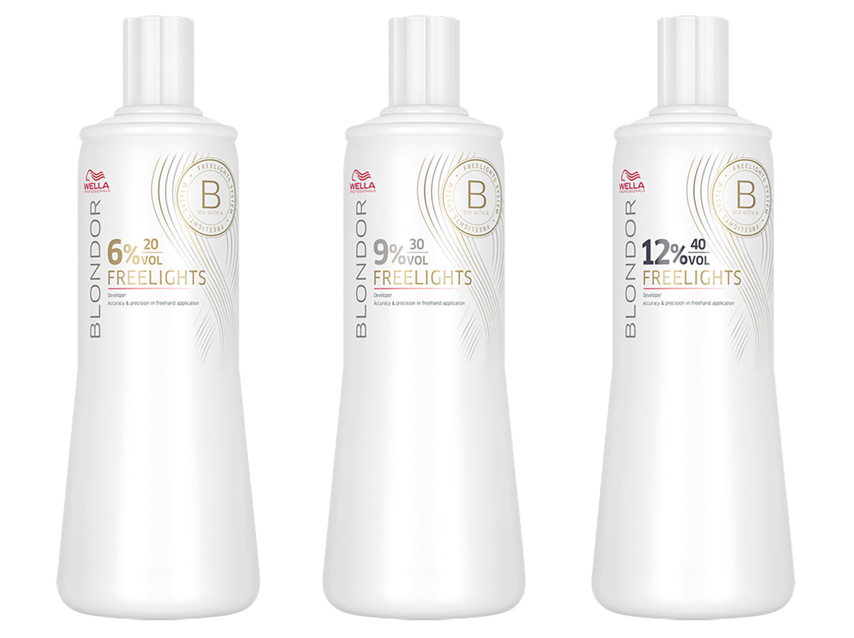 Wella Blondor Freelights Oxidationsmittel 6 % 1000 ml – Friseuroutlet