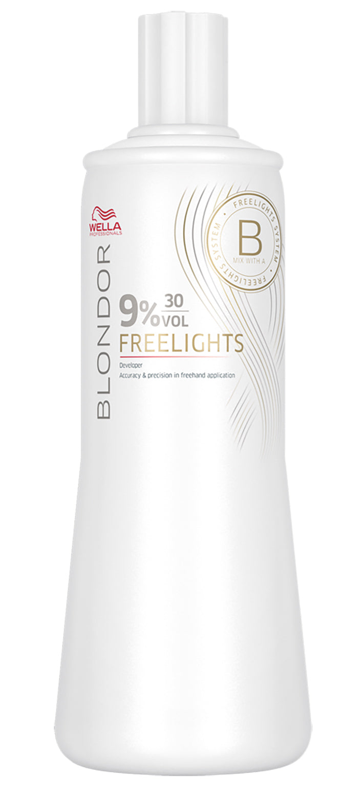 Wella Blondor Freelights Oxidationsmittel 6 % 1000 ml – Friseuroutlet