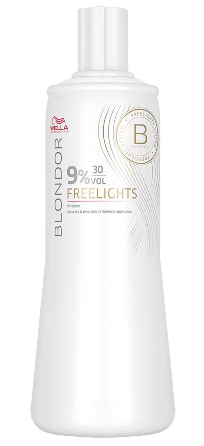 Wella Blondor Freelights Oxidationsmittel 9 % 1000 ml – Friseuroutlet