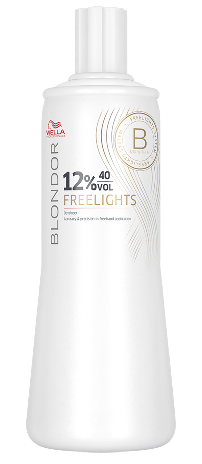 Wella Blondor Freelights Oxidationsmittel 12 % 1000 ml – Friseuroutlet