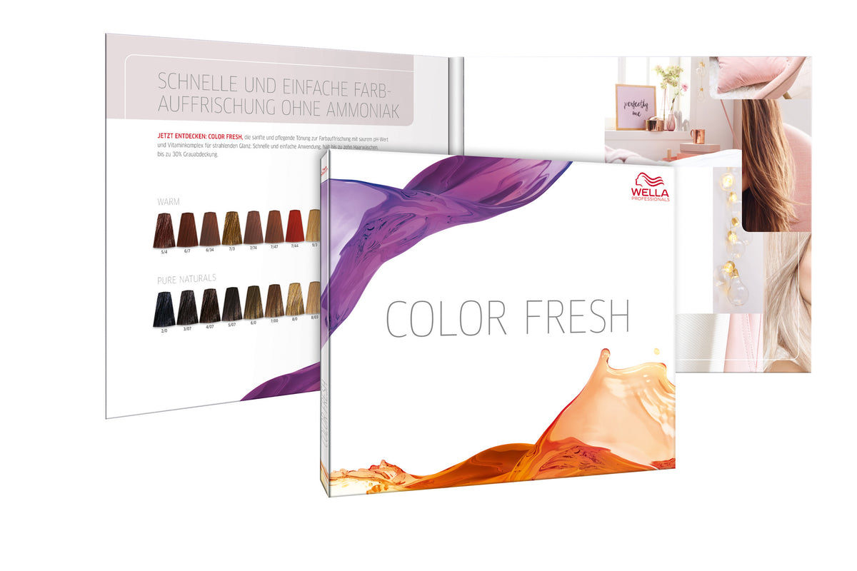 Wella Color Fresh Farbkarte 2016
