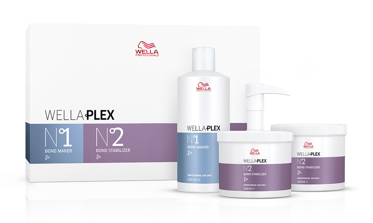 Wella Plex Salonkit – 1x No. 1 500 ml, 2x No. 2 500 ml – Ansicht 2