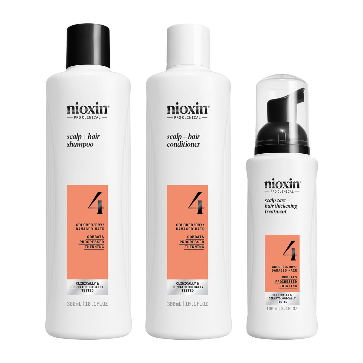 Nioxin Scalp + Hair Thickening System 4 Mini Set (3-Stufen-System)