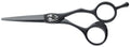 Joewell Black Titanium Offset Haarschneideschere BT 50 5.0" mit Totenkopf-Schraube