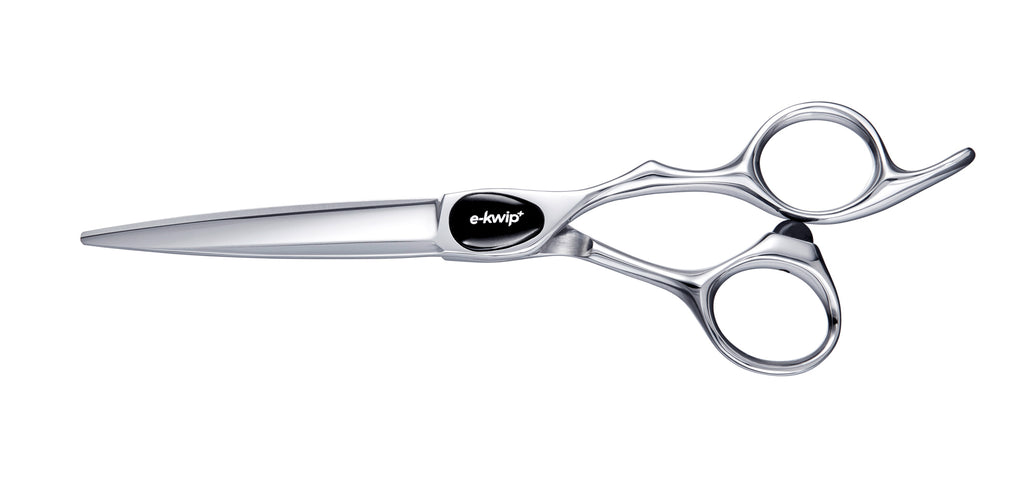 e-kwip+ Primus Silber 5.5 Offset 440C Haarschneideschere – Ansicht 2