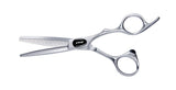 e-kwip+ Primus Modellierschere Silber 5,5 Offset 440C – 40 Zähne