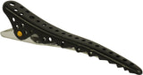 Y.S. Park Shark Clips Schwarz 106mm - 2 Stück