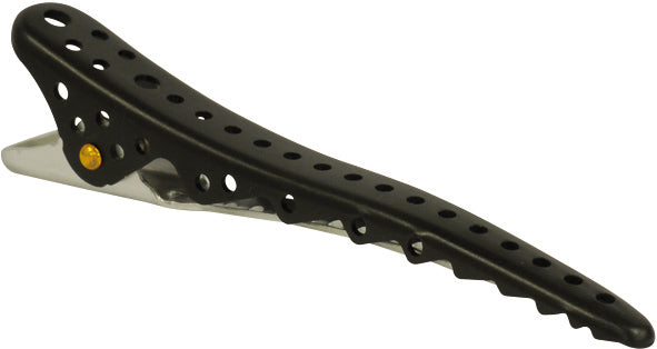Y.S. Park Shark Clips Schwarz 106mm - 2 Stück