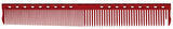 Y.S. Schneidekamm G45 rot mit Skala Y.S. Park