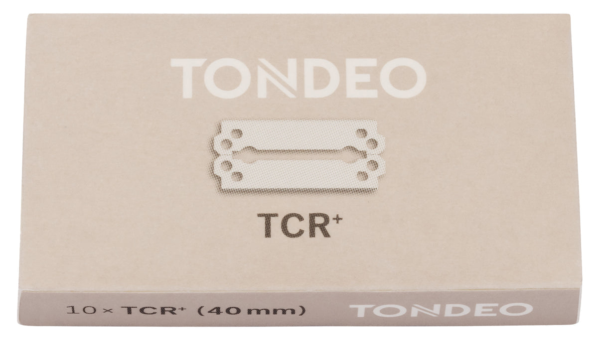 Tondeo TCR Kabinett-Klingen (Ersatzklingen) 10 Stück – Ansicht 2