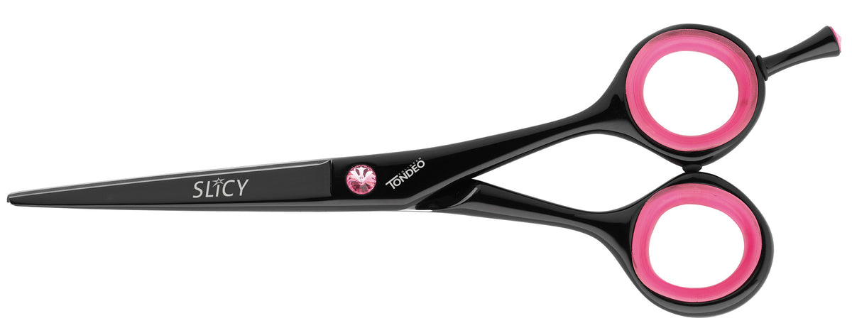 Tondeo HS 5.5" Rose Classic Black SlicyStar Haarschneideschere