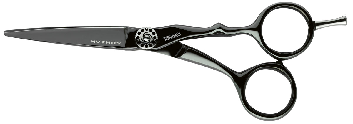 Tondeo Haarschneideschere MYTHOS BLACK Offset 6.0 CONBLADE