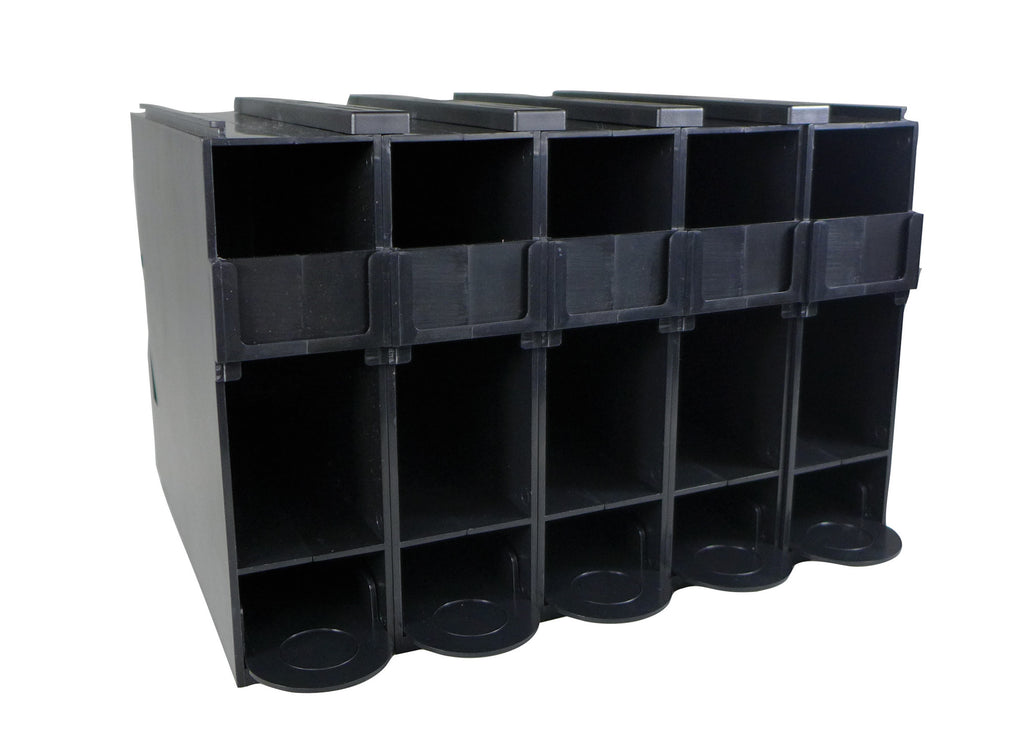 Comair Farbboxsystem für 25 Tuben – schwarz (5 Boxen à 5 × 100 ml) – Ansicht 14