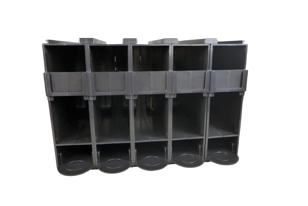 Comair Farbboxsystem für 25 Tuben – schwarz (5 Boxen à 5 × 100 ml) – Ansicht 16