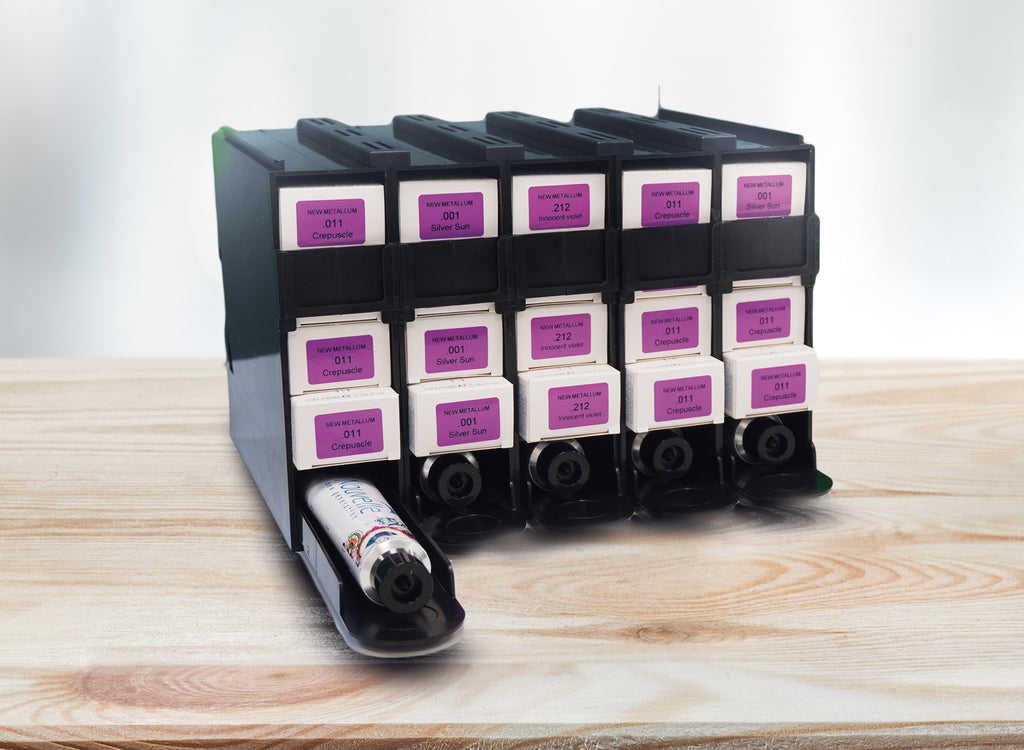 Comair Farbboxsystem für 25 Tuben – schwarz (5 Boxen à 5 × 100 ml) – Ansicht 17