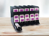 Comair Farbboxsystem für 25 Tuben – schwarz (5 Boxen à 5 × 100 ml) – Ansicht 17