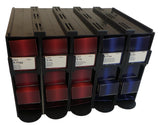Comair Farbboxsystem für 25 Tuben – schwarz (5 Boxen à 5 × 100 ml) – Ansicht 13