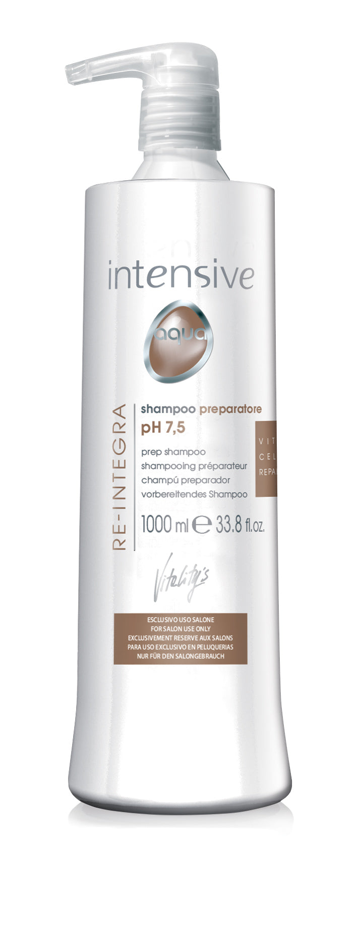 Vitality's Intensive Aqua Re-Integra vorbereitendes Shampoo Ph7,5; 1000ml