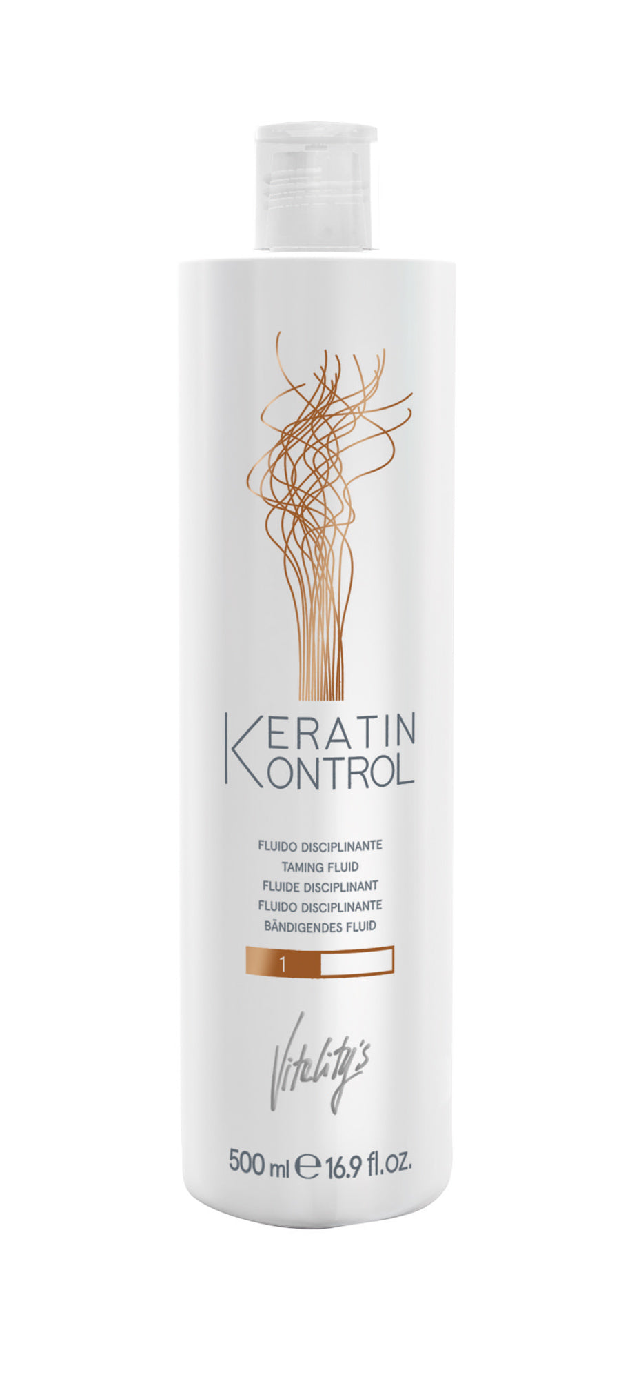 Vitality's Keratin Kontrol disziplinierendes Fluid No.1, 500ml