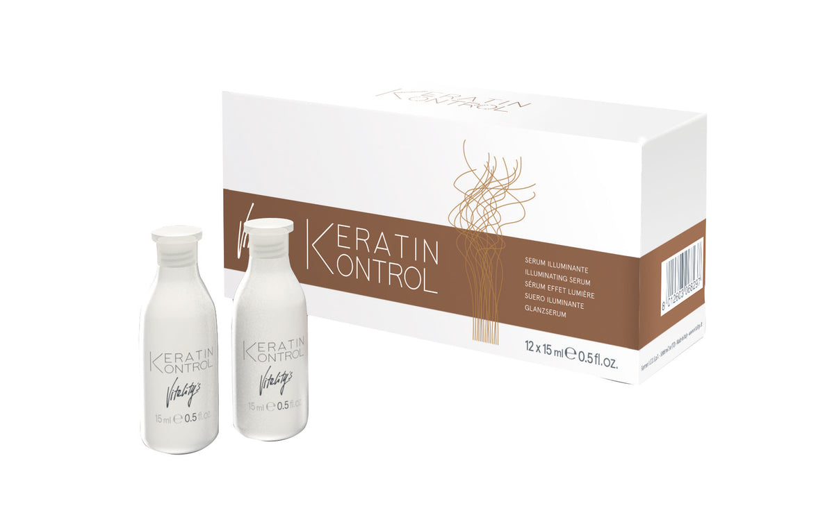 Vitality's Keratin Kontrol illuminierendes Serum; 12x15ml