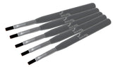 aucola Kosmetikpinsel Weich 5er Set für Augenbrauen- & Wimpernfarbe – Ansicht 3