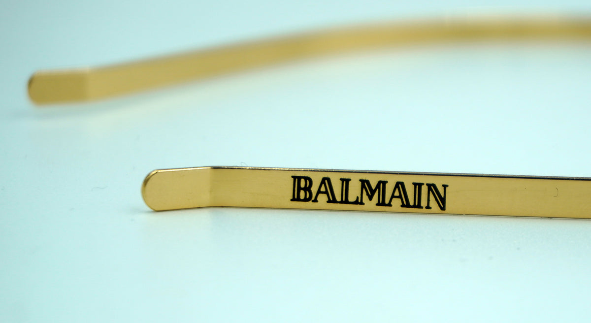 Balmain Haarreifen gold – Ansicht 3