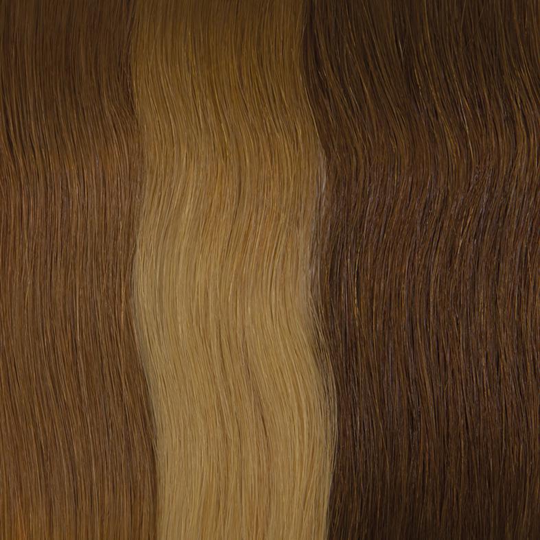 Balmain Tapeextensions 40cm 9.8G 2 Stk. Echthaar + Clip Application
