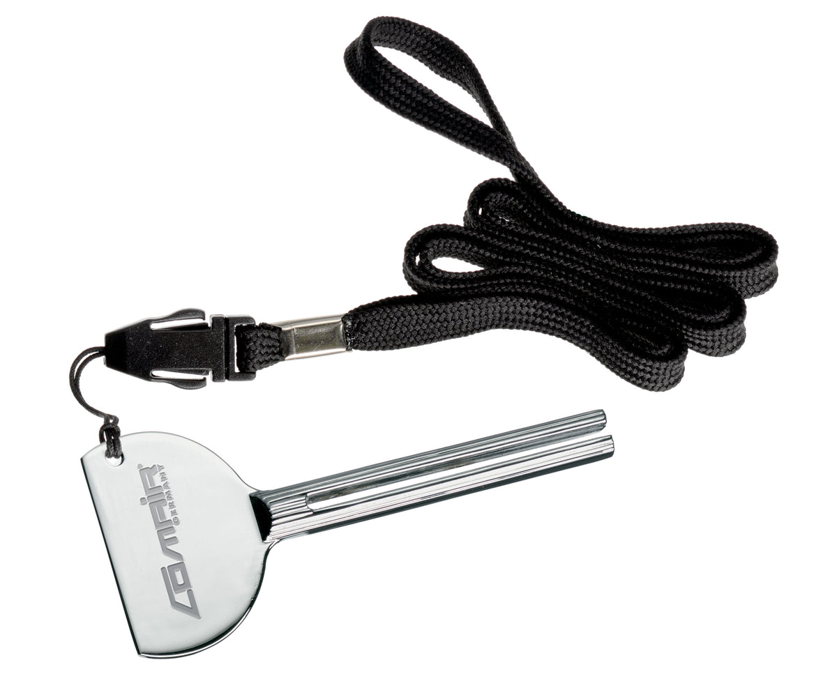 Comair Metall-Tubenstift mit Halsband (silber) – Friseuroutlet