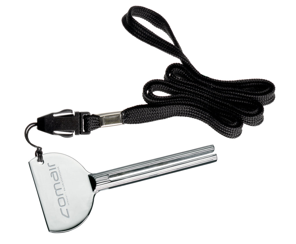 Comair Metall-Tubenstift mit Halsband (silber) – Friseuroutlet
