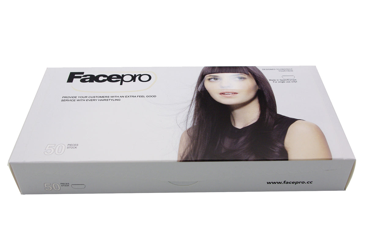 Face Pro Einweggesichtsschutz zum Kleben (50 Stück) – Ansicht 4