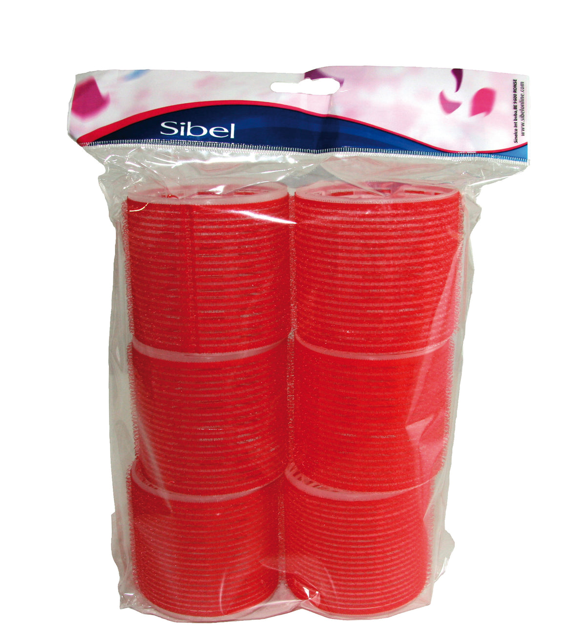 Haftwickler 70mm, 6 Stück rot