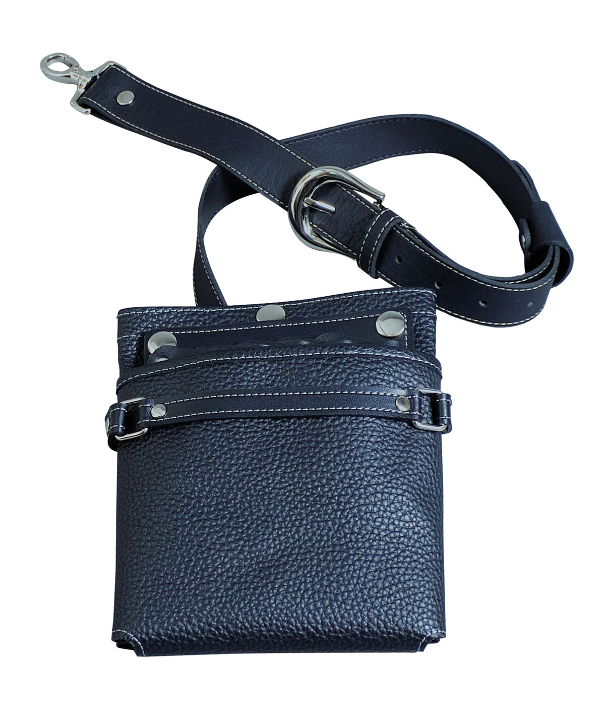 Werkzeugtasche New York Large Schwarz 20x16cm