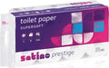 Toilettenpapier Satino Prestige 3-lagig8er Pack 250 Blatt