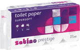 Toilettenpapier Satino Prestige 3-lagig8er Pack 250 Blatt