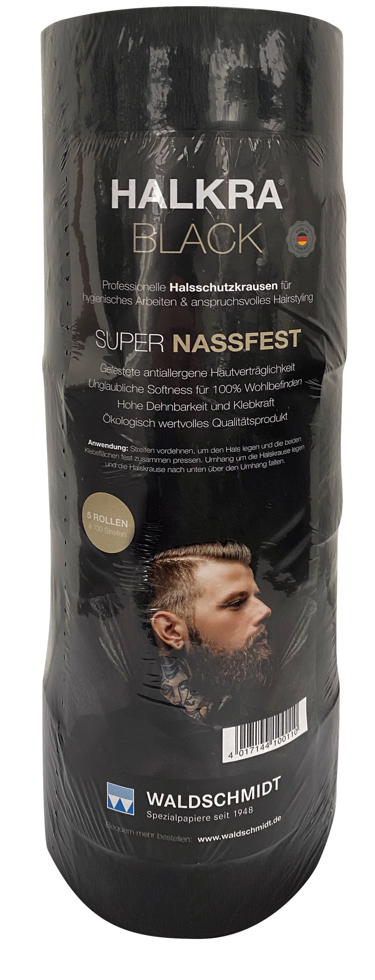 Halsschutzkrause schwarz