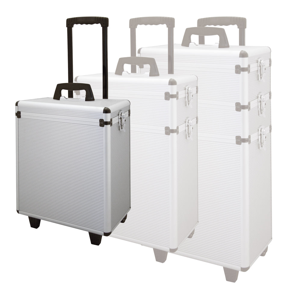 Comair Werkzeugkoffer Tower, Aluminium, dreiteilig, silber – Friseuroutlet