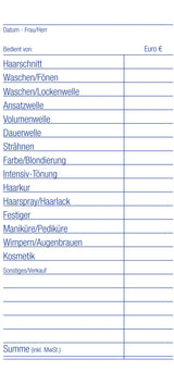 Bedienungsblöcke lose(40 Blatt) – Ansicht 7