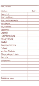 Bedienungsblöcke lose(40 Blatt) – Ansicht 3