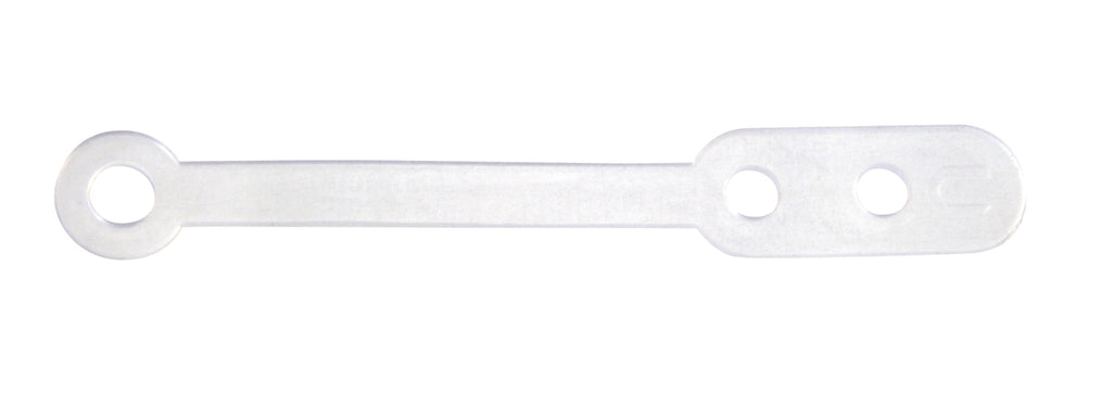 Comair Ersatzbänder Silikon flach/kurz, hitzebeständig, 50er Beutel, 7,3 cm