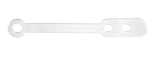 Comair Ersatzbänder Silikon flach/kurz, hitzebeständig, 50er Beutel, 7,3 cm – Ansicht 2