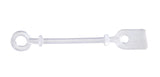 Comair Ersatzbänder Silikon, 50er Beutel, rund/kurz, mit Distanzring, 6,6 cm – Ansicht 2