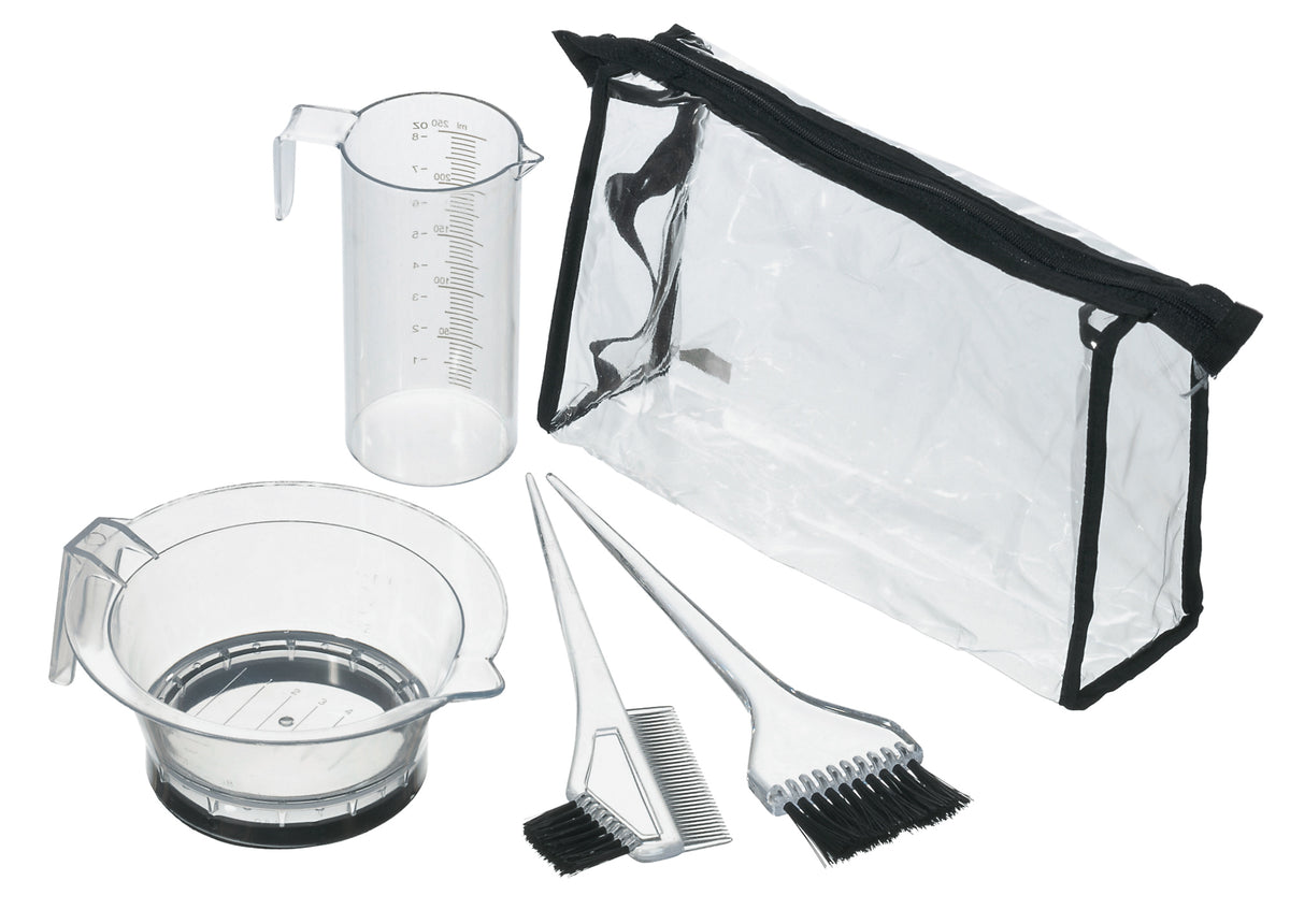 Comair Färbezubehör-Set 5-teilig Transparent – Ansicht 5