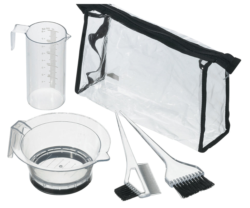 Comair Färbezubehör-Set 5-teilig Transparent – Ansicht 4