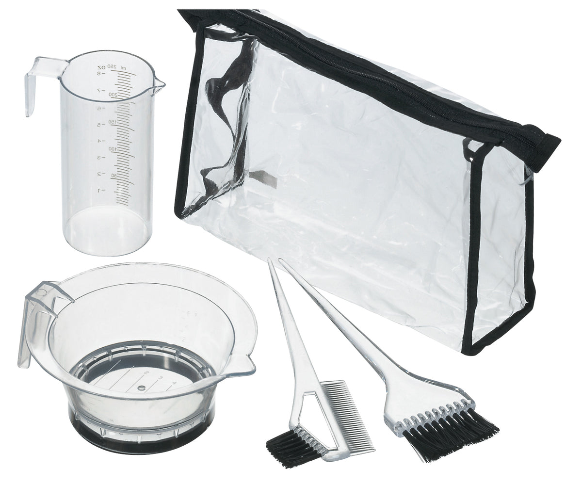 Comair Färbezubehör-Set 5-teilig Transparent – Ansicht 4
