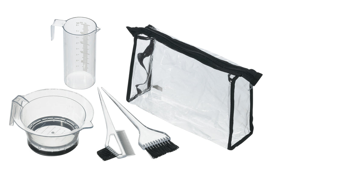 Comair Färbezubehör-Set 5-teilig Transparent – Ansicht 2