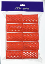 Comair Flachwellwickler 35 mm konisch lang – rot (10er Beutel) – Ansicht 2