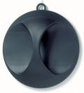 Comair Kabinett-Handspiegel Elegant schwarz matt Ø 25 cm – Friseuroutlet