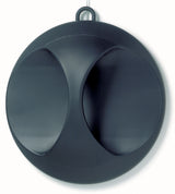 Comair Kabinett-Handspiegel Elegant schwarz matt Ø 25 cm – Friseuroutlet