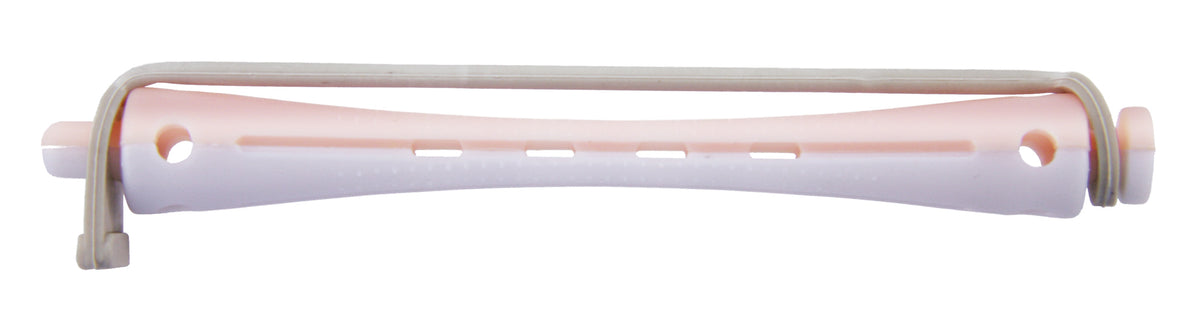 Comair Kaltwellwickler lang rosa/weiß – Ø 7 mm, 12er Beutel – Ansicht 2