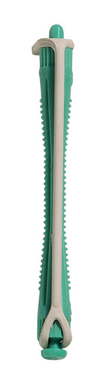 Comair Kaltwellwickler 90 mm Ø 5 mm grün – 12 Stück (mit Rundgummi)